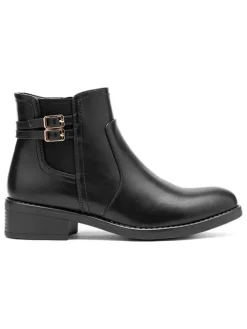 C'M Ankle-Boots in Schwarz>Damen Stiefeletten