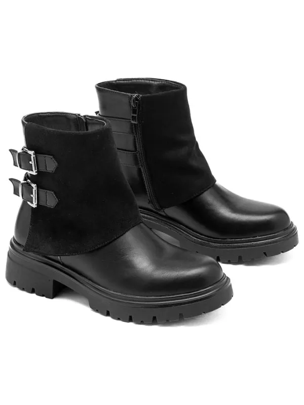 C'M Ankle-Boots in Schwarz>Damen Stiefeletten