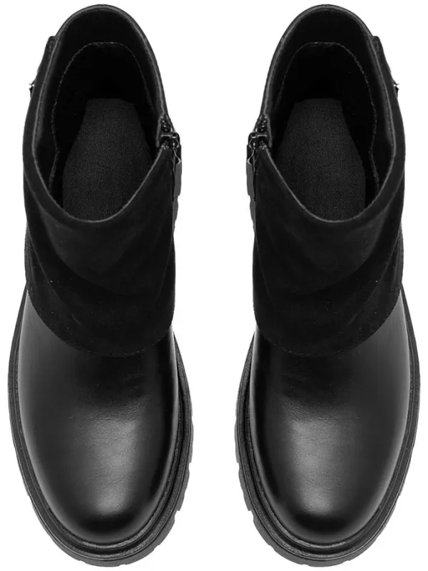 C'M Ankle-Boots in Schwarz>Damen Stiefeletten