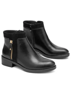 C'M Ankle-Boots in Schwarz Hot