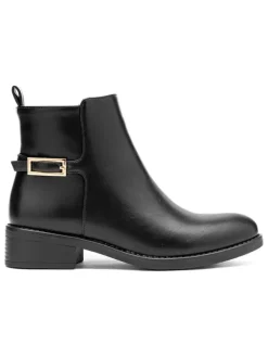 C'M Ankle-Boots in Schwarz>Damen Stiefeletten
