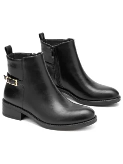 C'M Ankle-Boots in Schwarz>Damen Stiefeletten