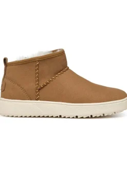 Geox Ankle-Boots "Theleven" in Hellbraun Clearance