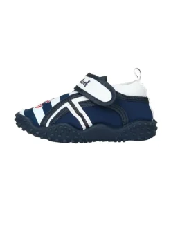 Playshoes Aqua-Schuh maritim in Marine/weiß Online