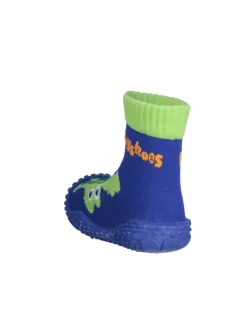 Playshoes Aqua-Socke Krokodil in Marine Clearance