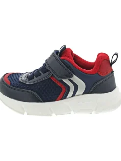 Geox Aril Klettschuh Blau>Kinder Halbschuhe·Slipper