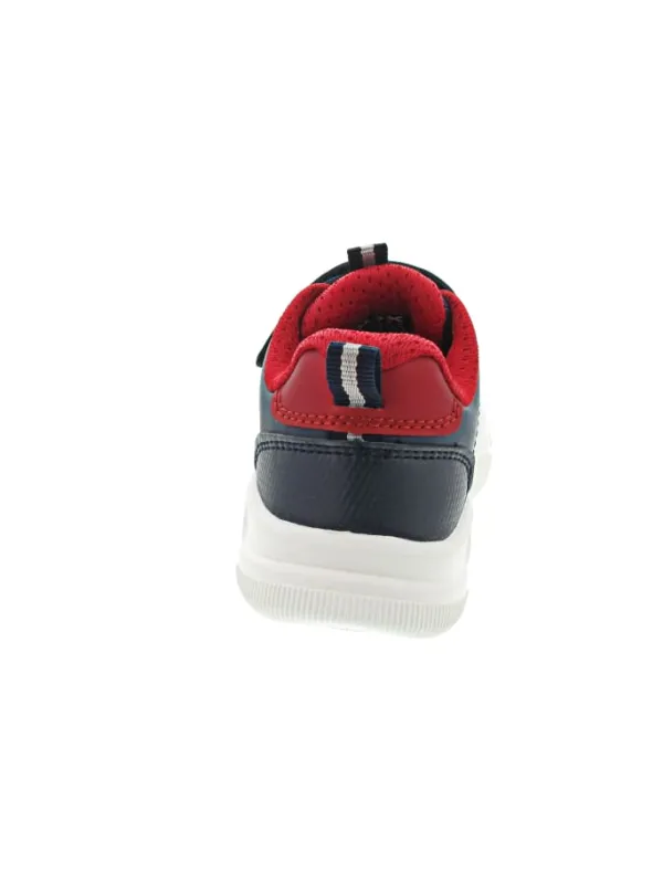Geox Aril Klettschuh Blau>Kinder Halbschuhe·Slipper