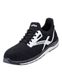 ATLAS Sicherheitsschuhe Runner 25 DEEP BLACK in Deep Black>Herren Schnürschuhe