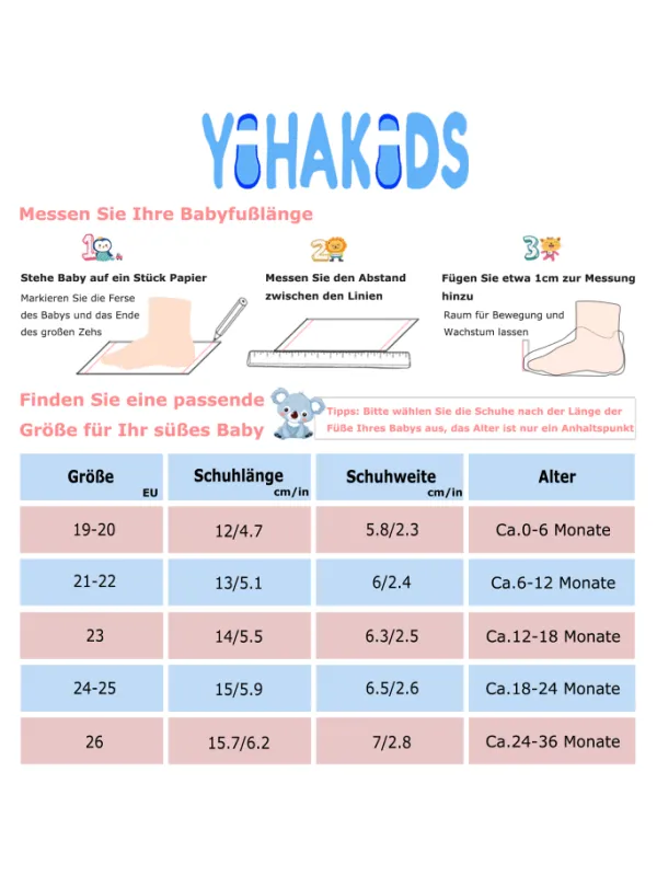 Yihakids Baby Krabbelschuhe aus Leder, weiche Lauflernschuhe mit rutschfester Sohle Sale