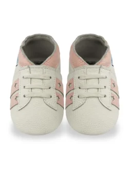 Yihakids Baby Krabbelschuhe aus Leder, weiche Lauflernschuhe mit rutschfester Sohle> Krabbelschuhe