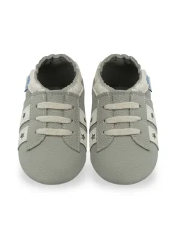 Yihakids Baby Krabbelschuhe aus Leder, weiche Lauflernschuhe mit rutschfester Sohle Outlet