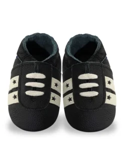 Yihakids Baby Krabbelschuhe aus Leder, weiche Lauflernschuhe mit rutschfester Sohle> Krabbelschuhe