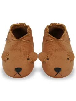 Yihakids Baby Krabbelschuhe aus Leder, weiche Lauflernschuhe mit rutschfester Sohle> Krabbelschuhe