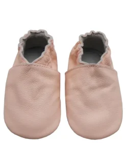 Bemesu Baby-Leder-Laufschuhe, komfortabel mit rutschfester Sohle - Rosa