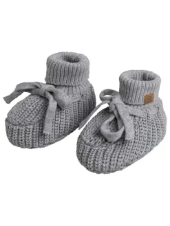 Baby's Only Baby-Strickschuhe in Grau> Hausschuhe