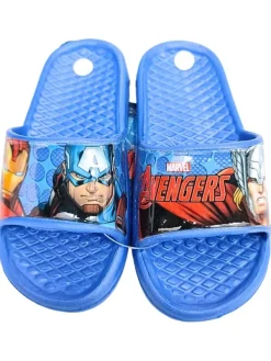 Avengers Badelatschen in Blau Clearance