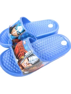 Avengers Badelatschen in Blau Clearance