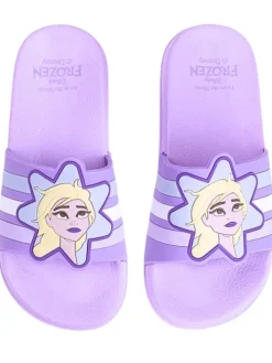 Cerda Badelatschen Frozen Elsa in Lila>Kinder Badeschuhe