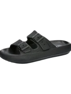 Lico Badesandale "Hawaii" in Schwarz Discount