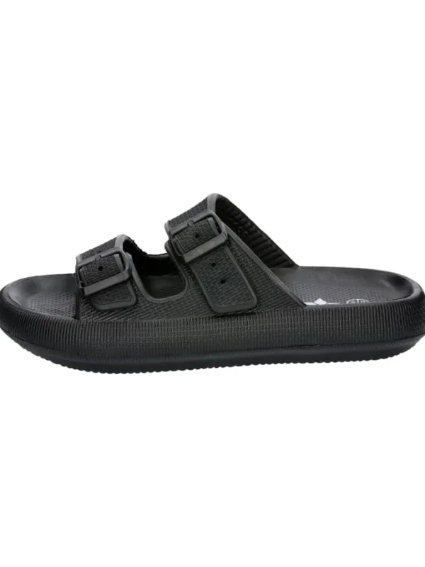 Lico Badesandale "Hawaii" in Schwarz Discount