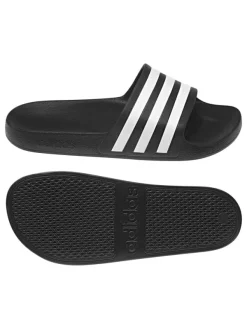adidas Badeschuhe Adilette Aqua in Schwarz New