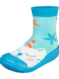 Playshoes Badeschuhe "Einhornmeerkatze" in Blau New