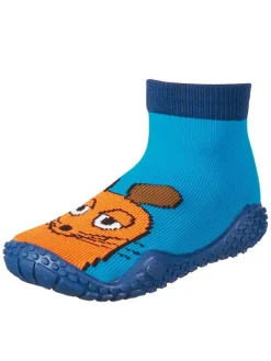 Playshoes Badeschuhe in Blau Discount