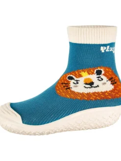 Playshoes Badeschuhe in Blau/ Orange Online