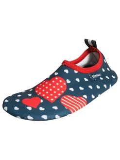 Playshoes Badeschuhe in Dunkelblau/ Bunt>Kinder Badeschuhe|Badeschuhe