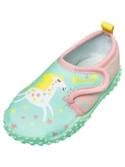 Playshoes Badeschuhe in Mint/ Bunt Best