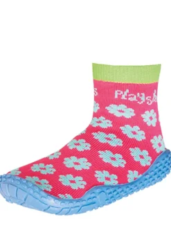Playshoes Badeschuhe in Pink/ Hellblau Best