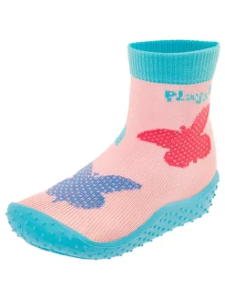Playshoes Badeschuhe in Rosa/ Bunt>Kinder Badeschuhe|Badeschuhe