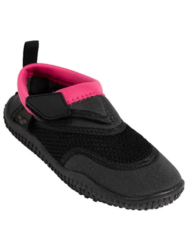 Arena Badeschuhe in Schwarz/ Pink Outlet