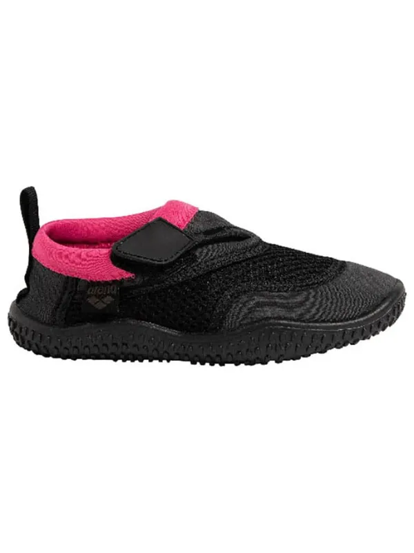 Arena Badeschuhe in Schwarz/ Pink Outlet