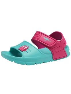 Kangaroos Badeschuhe "KangaSwim II" in Pink/ Türkis>Kinder Badeschuhe
