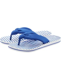 LASCANA Badezehentrenner in blau/weiß>Kinder Sandalen·Zehensandalen