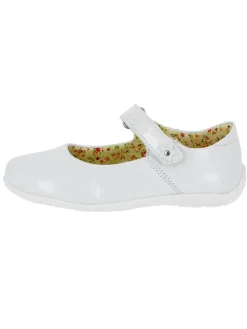 Lico Ballerina "Anna V" in Weiß>Kinder Ballerinas