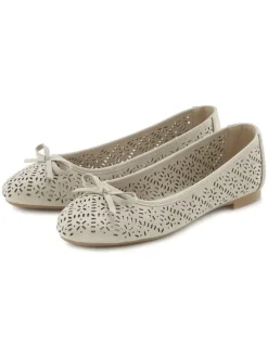 LASCANA Ballerina in beige>Damen Ballerinas