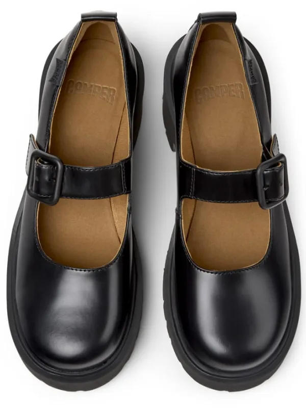 Camper Ballerinas " Milah " in Schwarz Outlet