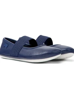Camper Ballerinas " Right " in Navy Clearance