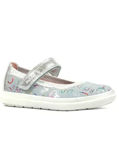 Richter Shoes Ballerinas "Ilva" in Grau>Kinder Ballerinas