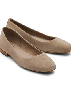 TOMS Ballerinas in Braun Best