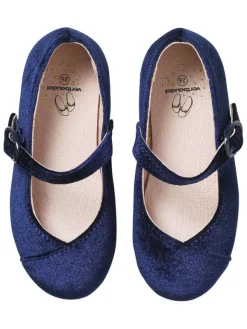 vertbaudet Ballerinas in Dunkelblau>Kinder Ballerinas