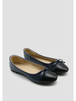 Bellucci Ballerinas in Dunkelblau/ Schwarz Best