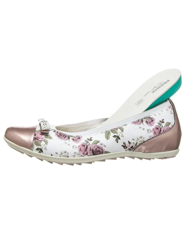 Primigi Ballerinas in Rosa/ Weiß>Kinder Ballerinas
