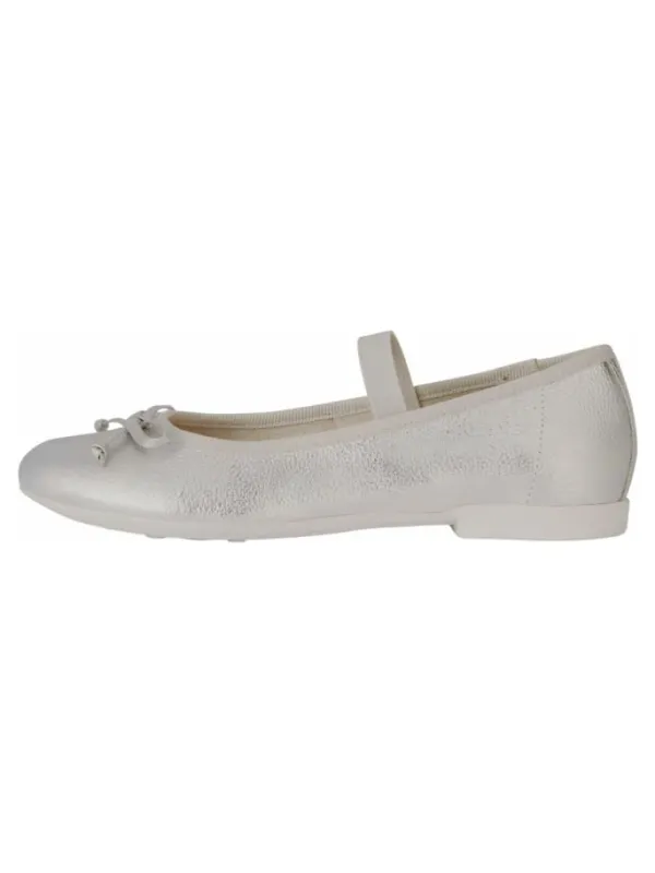Geox Ballerinas in Silber>Kinder Ballerinas