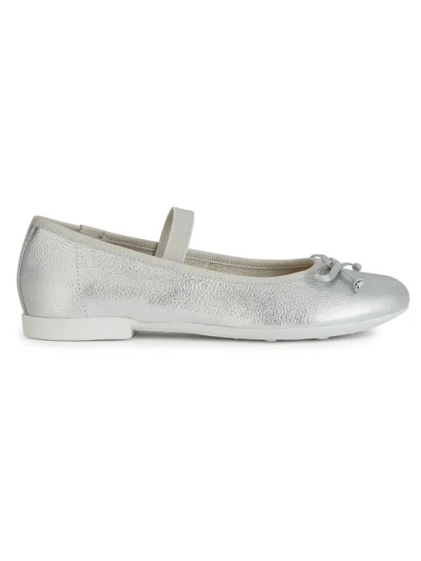 Geox Ballerinas in Silber>Kinder Ballerinas