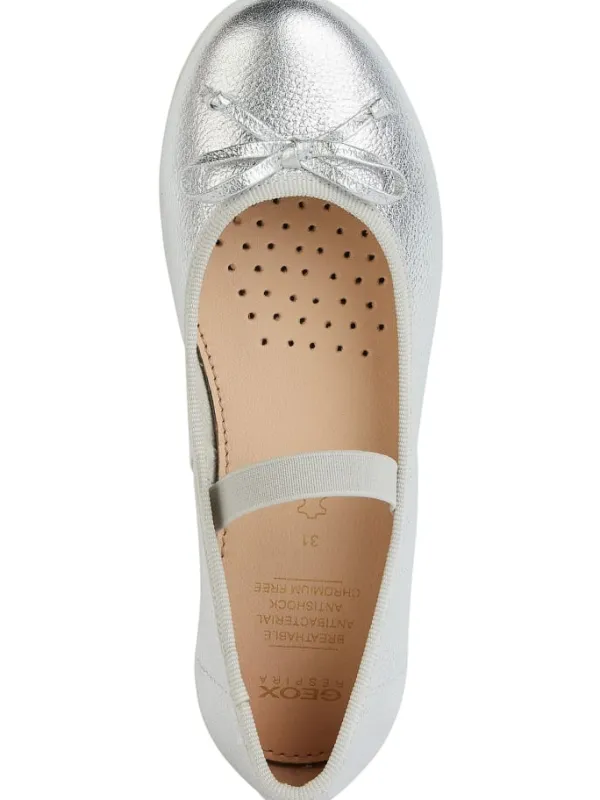 Geox Ballerinas in Silber>Kinder Ballerinas