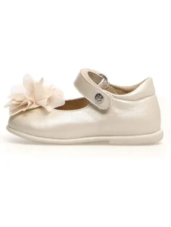 Naturino Ballerinas "Pennily" in Creme>Kinder Halbschuhe|Ballerinas