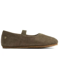 Wheat Ballerinas "Rosen" in Braun>Kinder Halbschuhe|Ballerinas